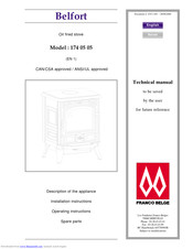FRANCO BELGE 174 05 05 Technical Manual