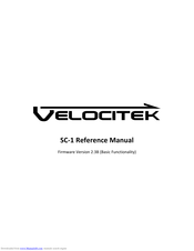 Velocitek SC-1 Reference Manual