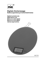 MIA KW 7015 Instruction Manual
