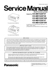 Panasonic KX-MB1520FX7 Service Manual