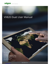 adyen Verifone VX820 Duet User Manual