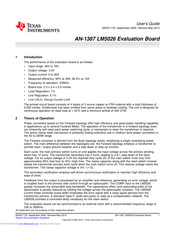 Texas Instruments AN-1387 LM5026 User Manual