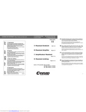 Conrad XA 1000 Operating Instructions Manual