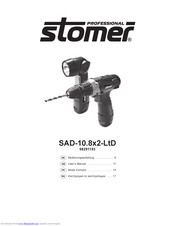 Stomer SAD-10.8x2-LtD User Manual