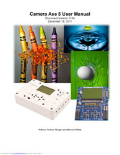 Dreaming Robots Camera Axe 5 User Manual