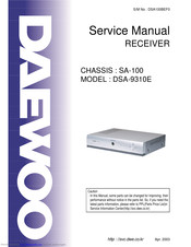Daewoo DSA-9310E Service Manual