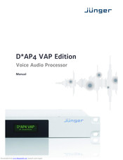 junger D*AP4 VAP Edition Manual