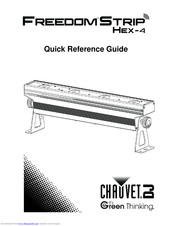 Chauvet Freedom Strip HEX-4 Quick Reference Manual