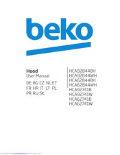 Beko HCA62741B User Manuals