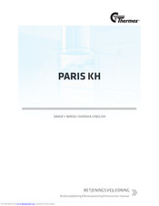 THERMEx PARIS KH Instruction Manual
