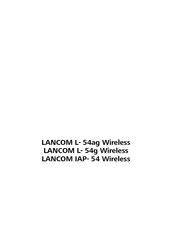 Lancom iap-54 User Manual