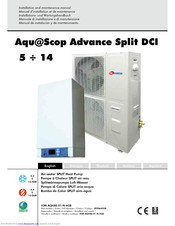 Airwell Aqu@Scop Advance R410A Installation And Maintenance Manual