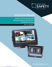 Rear view safety RVS-8129900Q Instruction Manual