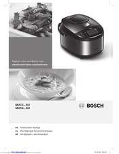 Bosch MUC2...RU Instruction Manual