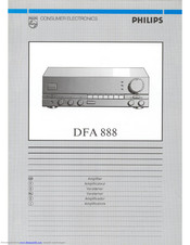 Philips DFA 888 Manual