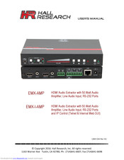 HR EMX-I-AMP H User Manual