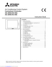 Mitsubishi Electric AE-200E Instruction Book