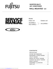 Fujitsu AOU24RML1 Service Manual