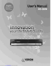 Vision HD-300N User Manual