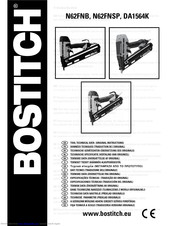 Bostitch N62FNSP Original Instructions Manual