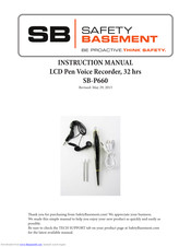 Safety Basement SB-P660 Instruction Manual