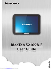 Lenovo IdeaTab S2109A-F User Manual