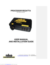 NKE PROCESSOR REGATTA User Manual And Installation Manual