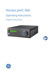 GE pH/C-900 Operating Instructions Manual