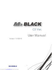M3 Mobile BLACK User Manual