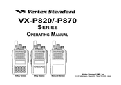 Vortex VX-P870 series Operating Manual