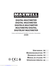 Maxwell 25304 User Manual