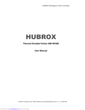 Hubrox HBP-RP300 User Manual