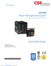 GE MM200 Quick Start Manual