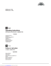 Hotpoint Ariston ENTM xxxxx F Operating Instructions Manual