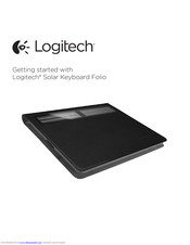 Logitech Solar Keyboard Folio Getting Started With