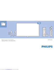Philips 49PUH6101 Safety Instructions