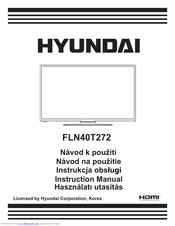 Hyundai FLN40T272 Instruction Manual