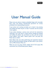 Delfi PM80 User's Manual Manual