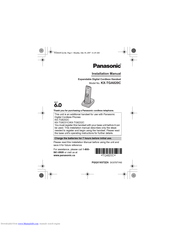 Panasonic KX-TGA820C Installation Manual