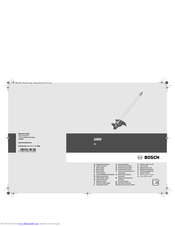 Bosch AMW FS Original Instructions Manual