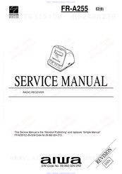 Aiwa FR-A255 Service Manual
