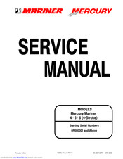 Mercury 5 SERIES Service Manual
