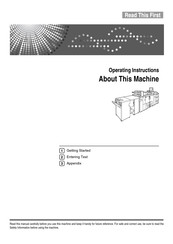 Ricoh Aficio Mp 9000 Manuals Manualslib