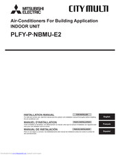 Mitsubishi PLFY-P-NBMU-E2 Installation Manual