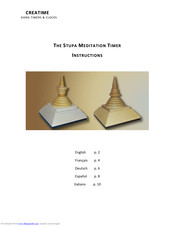 CREATIME THE STUPA Instructions Manual