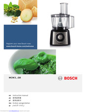 Bosch MCM?3...GB Instruction Manual