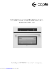 Caple SO209SS Instruction Manual