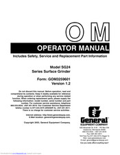 General SG24 Operator's Manual