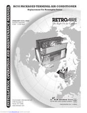 Retro Aire RC55 Installation, Operation & Maintenance Manual