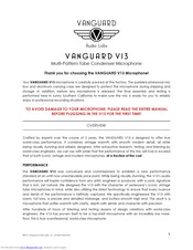 Vanguard V13 Manual